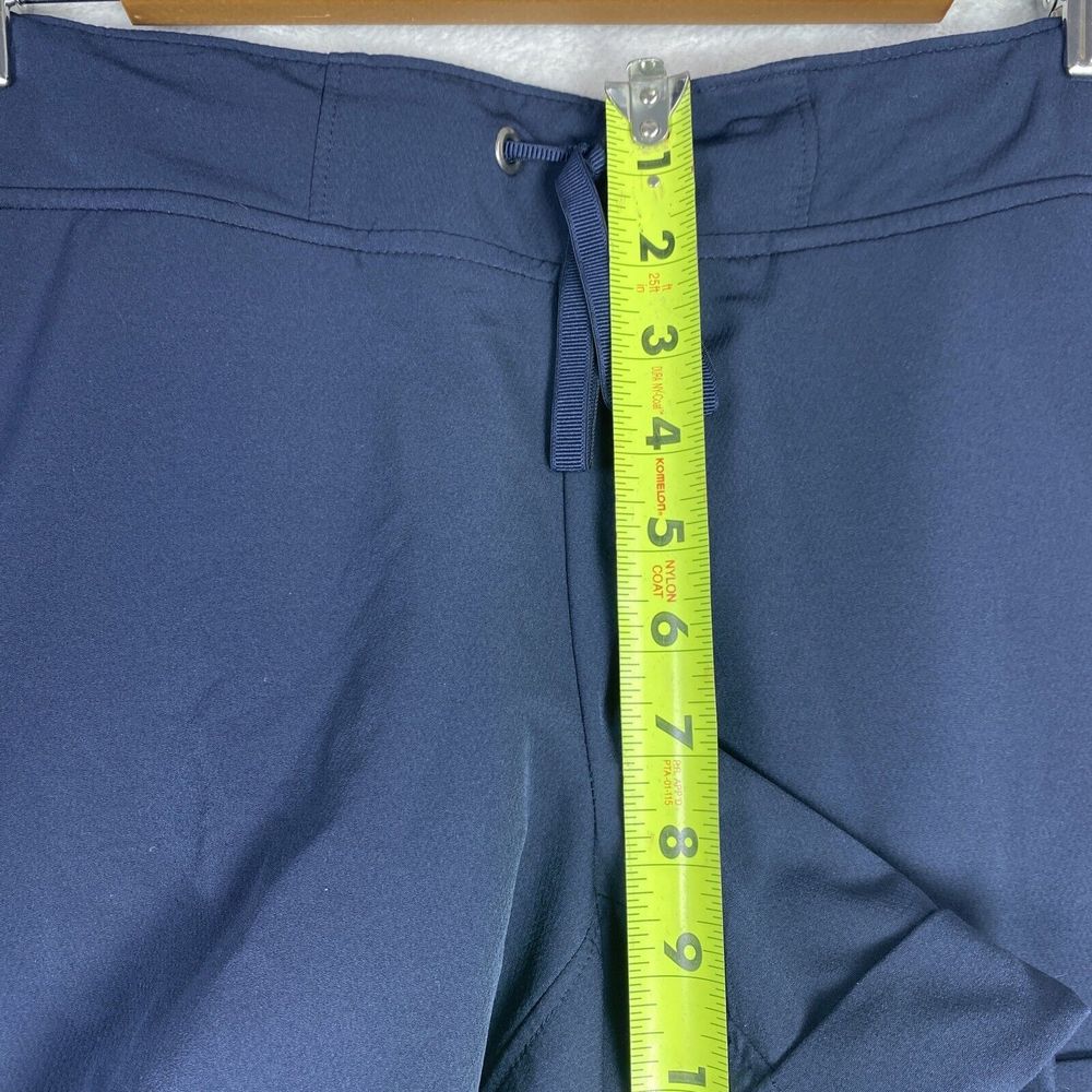 ATHLETIC DRAWSTRING CUFF BOTTOM SHORTS Navy Blue Size Medium - Picture 4 of 8